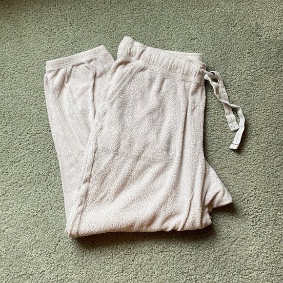 Aerie Cozy Good Vibes Jogger Sweatpants Off-White - Size L - Picture 3 of 7
